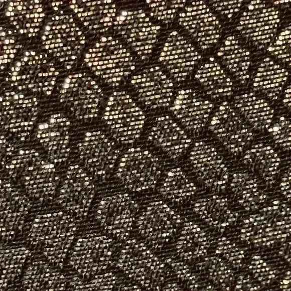 🆕Anne Klein Jaquard  Metallic Crop Pants - Picture 5 of 15